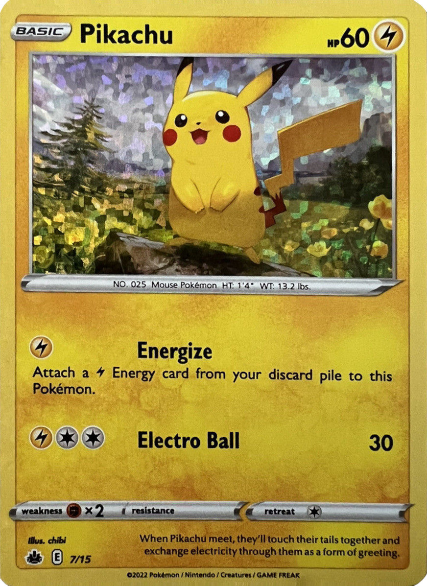 Pikachu (7/15) [McDonald's Promos: Match Battle] | Fandemonia Ltd