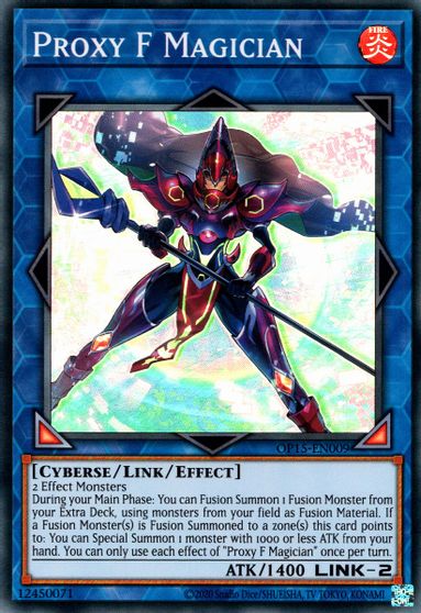 Proxy F Magician [OP15-EN009] Super Rare | Fandemonia Ltd