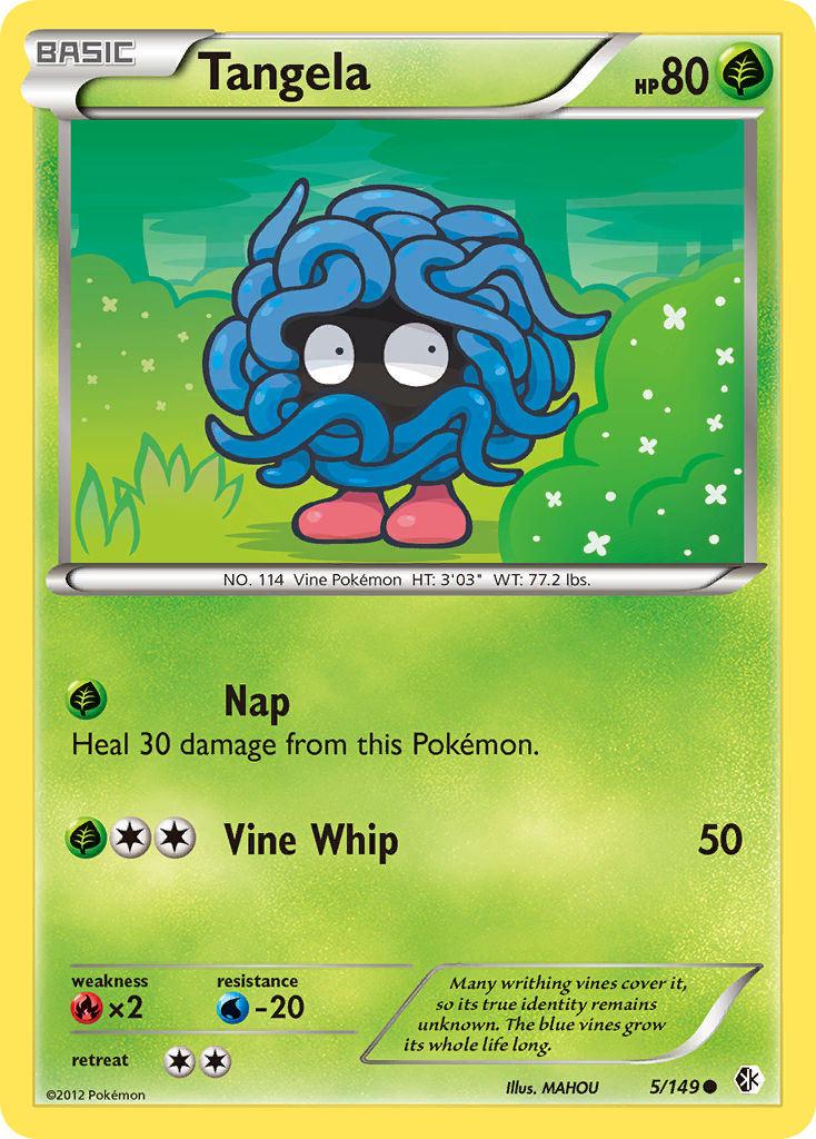 Tangela (5/149) [Black & White: Boundaries Crossed] | Fandemonia Ltd