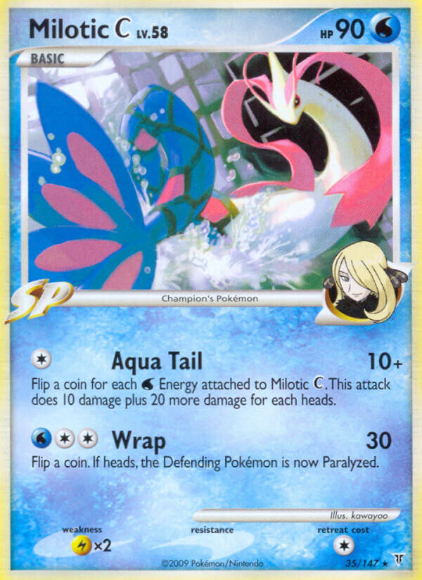 Milotic C (35/147) (Theme Deck Exclusive) [Platinum: Supreme Victors] | Fandemonia Ltd