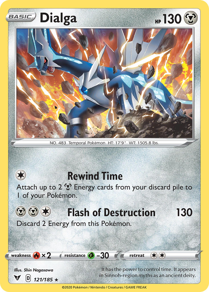 Dialga (121/185) [Sword & Shield: Vivid Voltage] | Fandemonia Ltd