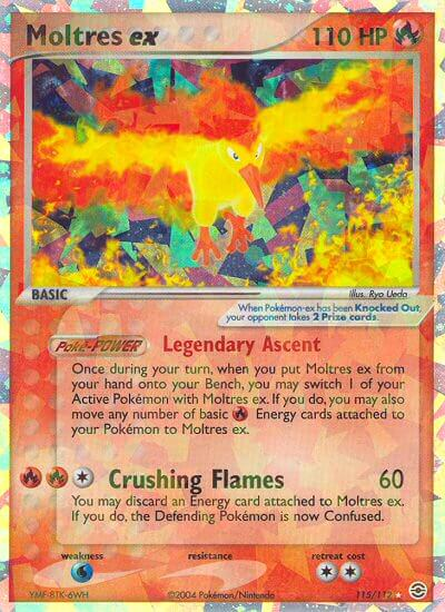 Moltres ex (115/112) [EX: FireRed & LeafGreen] | Fandemonia Ltd