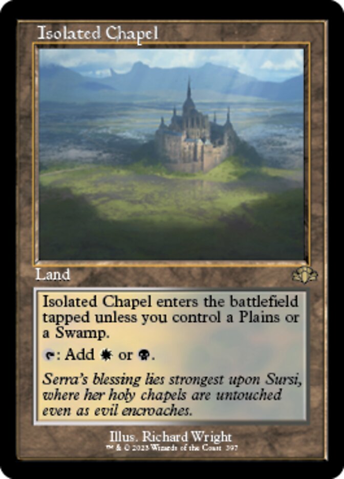 Isolated Chapel (Retro) [Dominaria Remastered] | Fandemonia Ltd