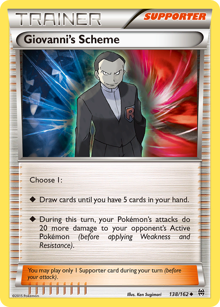 Giovanni's Scheme (138/162) [XY: BREAKthrough] | Fandemonia Ltd