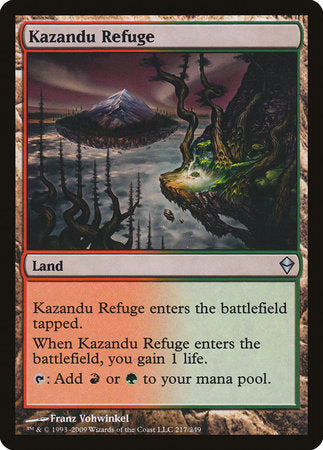 Kazandu Refuge [Zendikar] | Fandemonia Ltd