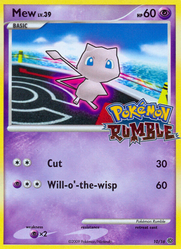 Mew (10/16) [Pokémon Rumble] | Fandemonia Ltd