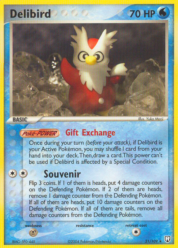 Delibird (21/109) [EX: Team Rocket Returns] | Fandemonia Ltd