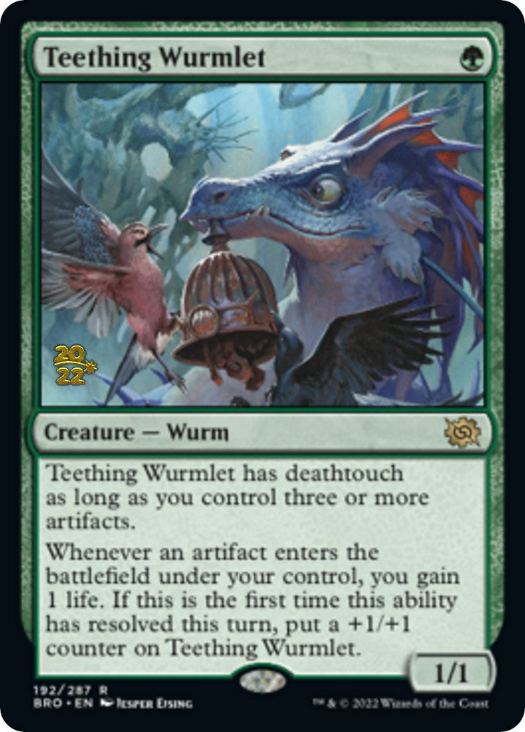 Teething Wurmlet [The Brothers' War: Prerelease Promos] | Fandemonia Ltd