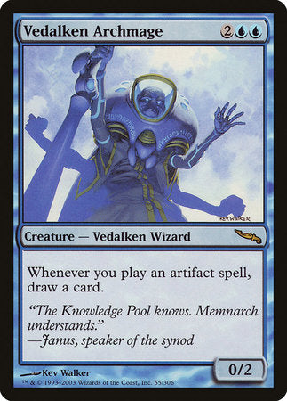 Vedalken Archmage [Mirrodin] | Fandemonia Ltd