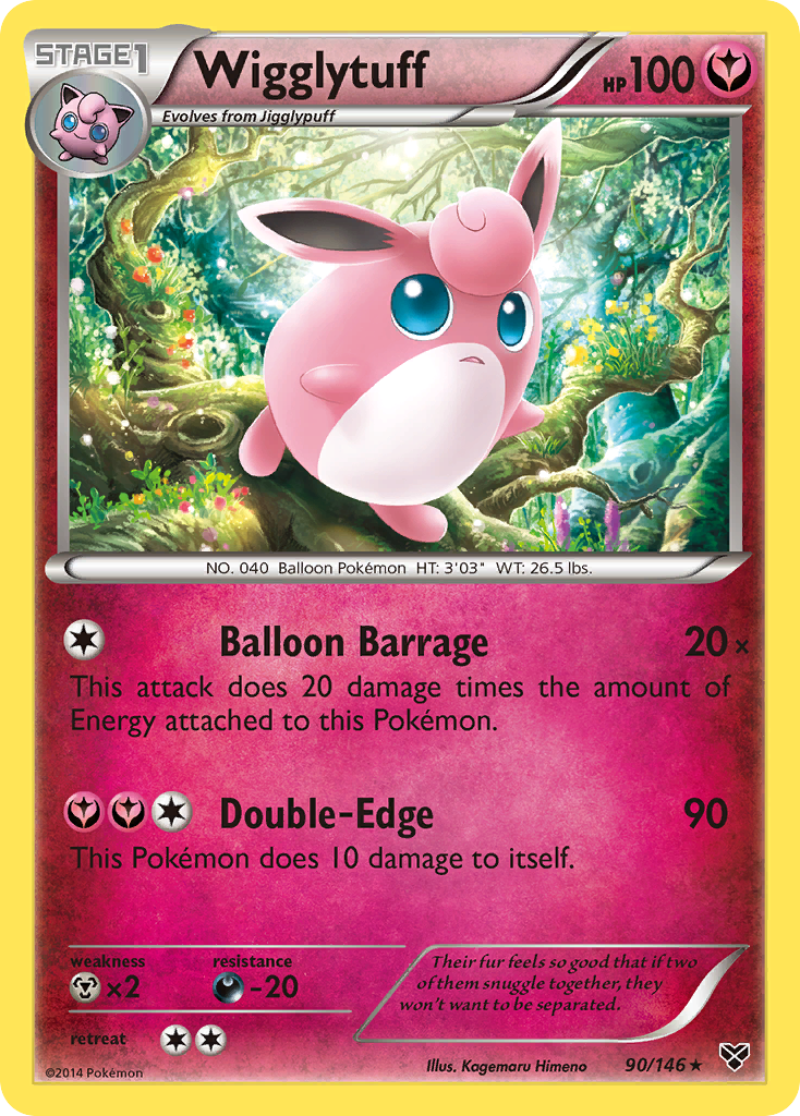 Wigglytuff (90/146) [XY: Base Set] | Fandemonia Ltd