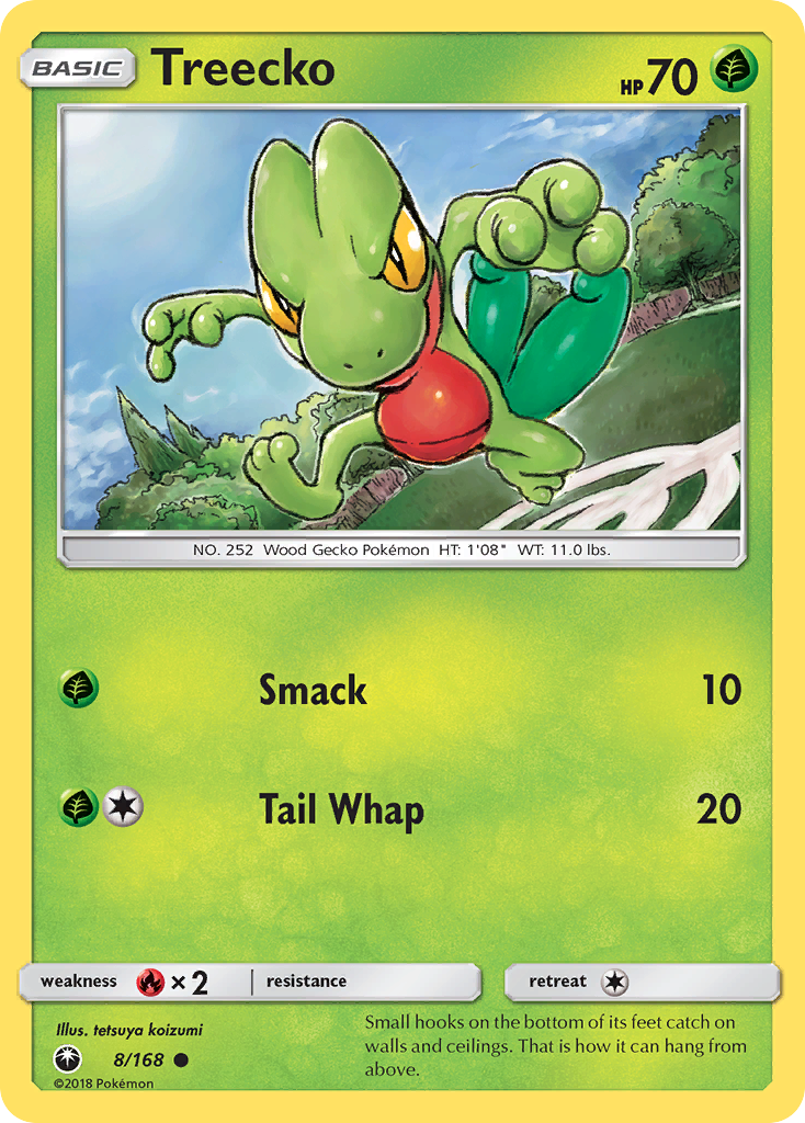 Treecko (8/168) [Sun & Moon: Celestial Storm] | Fandemonia Ltd