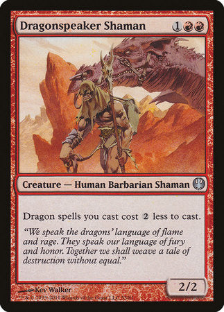 Dragonspeaker Shaman [Duel Decks: Knights vs. Dragons] | Fandemonia Ltd