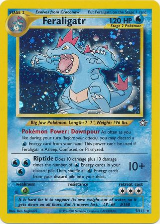 Feraligatr (5/111) [Neo Genesis Unlimited] | Fandemonia Ltd