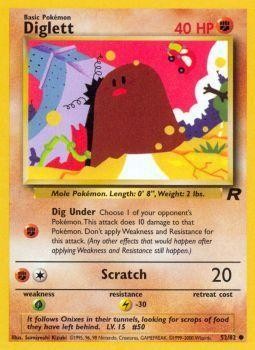 Diglett (52/82) [Team Rocket Unlimited] | Fandemonia Ltd