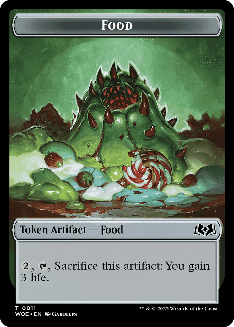 Food (0011) Token [Wilds of Eldraine Tokens] | Fandemonia Ltd