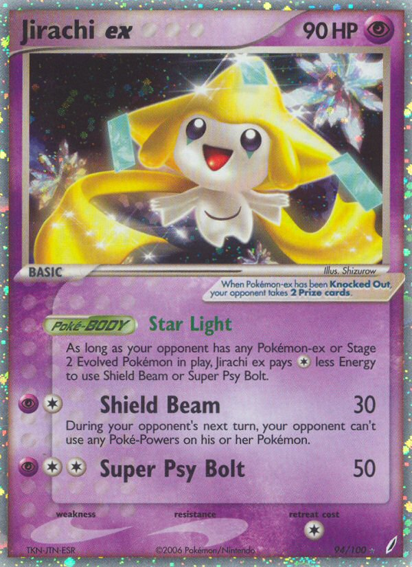 Jirachi ex (94/100) [EX: Crystal Guardians] | Fandemonia Ltd