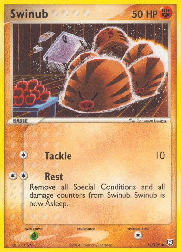 Swinub (79/109) [EX: Team Rocket Returns] | Fandemonia Ltd