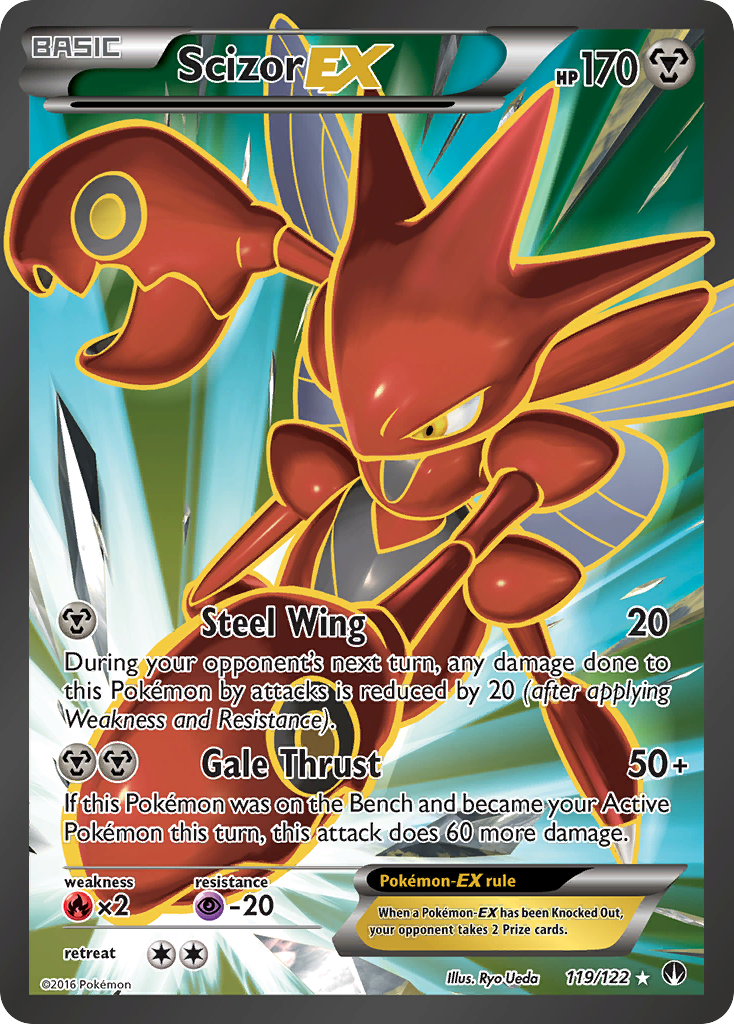 Scizor EX (119/122) [XY: BREAKpoint] | Fandemonia Ltd