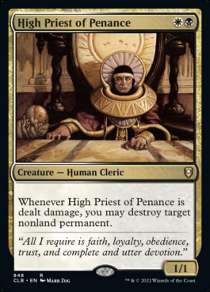 High Priest of Penance [Commander Legends: Battle for Baldur's Gate] | Fandemonia Ltd