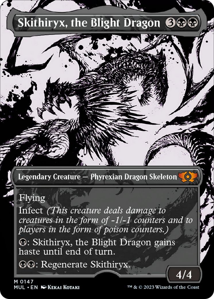 Skithiryx, the Blight Dragon (Halo Foil) [Multiverse Legends] | Fandemonia Ltd