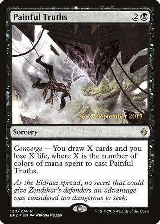 Painful Truths [Battle for Zendikar Promos] | Fandemonia Ltd