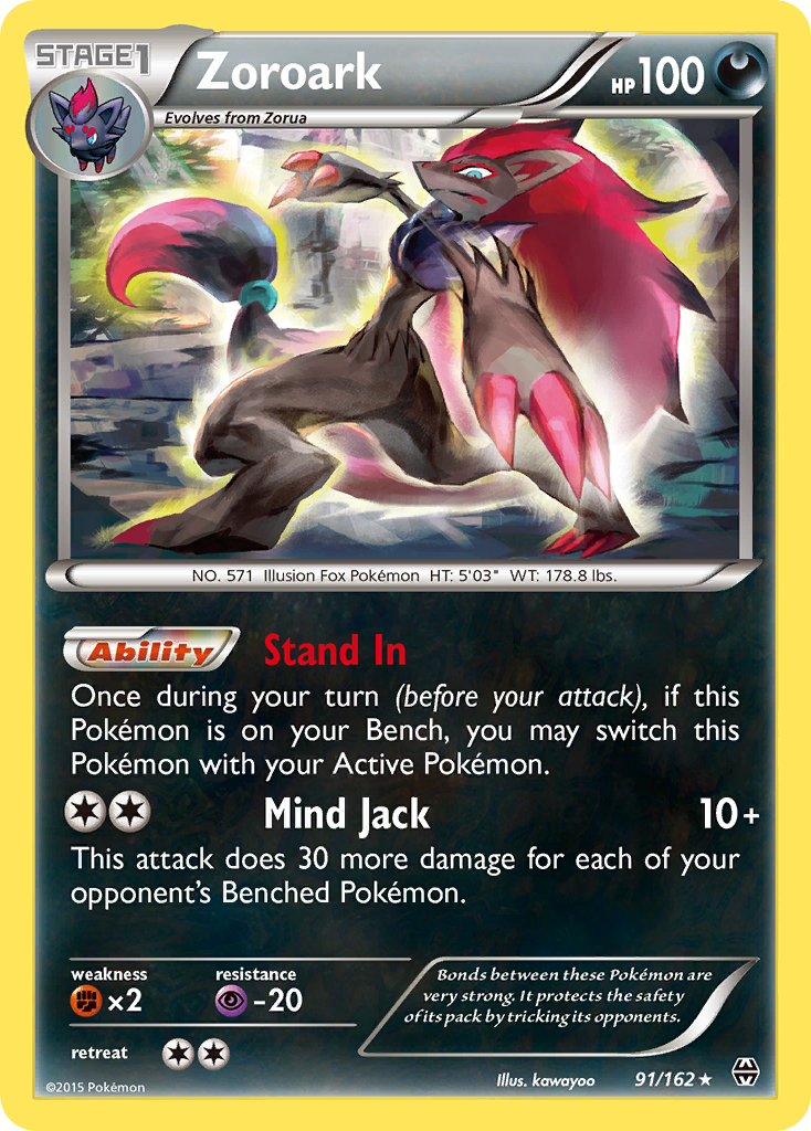 Zoroark (91/162) [XY: BREAKthrough] | Fandemonia Ltd