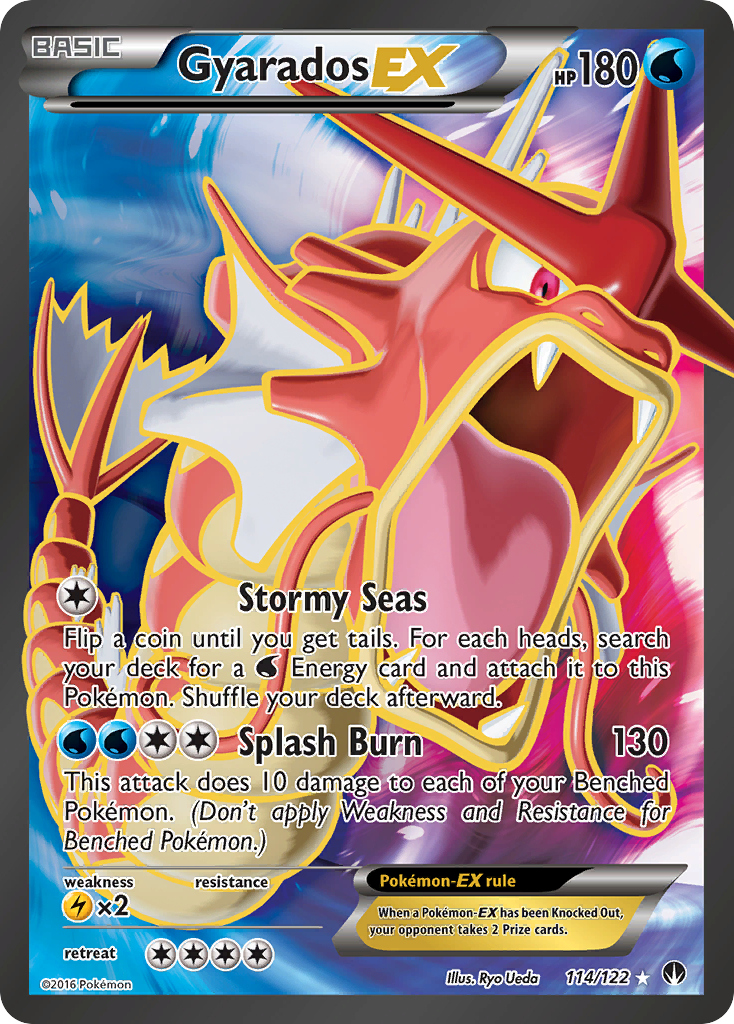 Gyarados EX (114/122) [XY: BREAKpoint] | Fandemonia Ltd