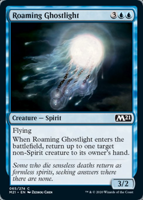 Roaming Ghostlight [Core Set 2021] | Fandemonia Ltd