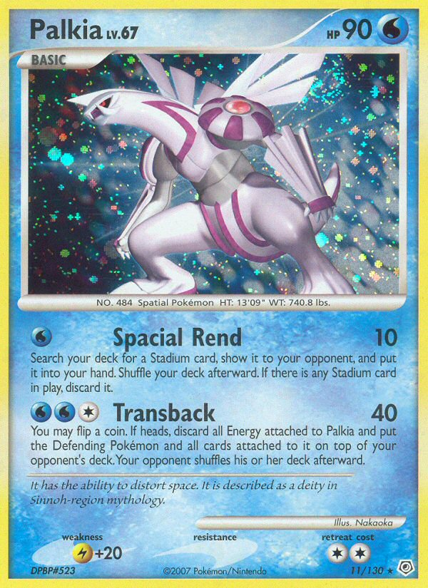 Palkia (11/130) [Diamond & Pearl: Base Set] | Fandemonia Ltd