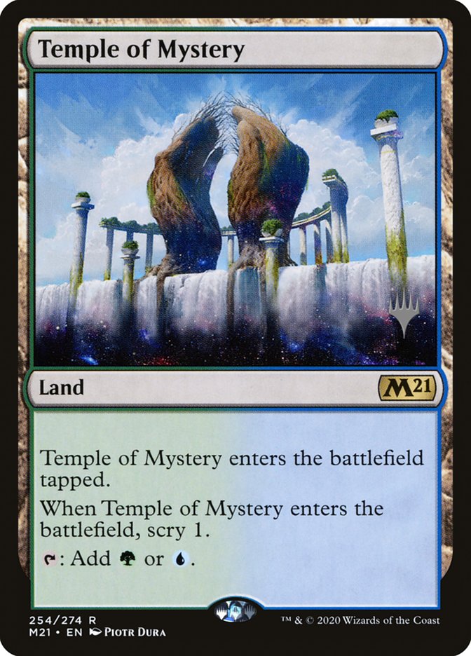 Temple of Mystery (Promo Pack) [Core Set 2021 Promos] | Fandemonia Ltd