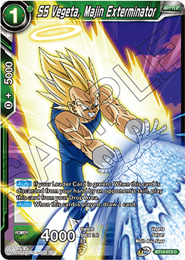 SS Vegeta, Majin Exterminator (BT14-073) [Cross Spirits] | Fandemonia Ltd