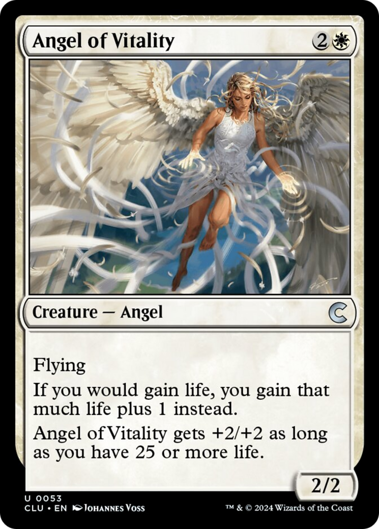 Angel of Vitality [Ravnica: Clue Edition] | Fandemonia Ltd