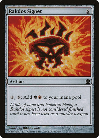 Rakdos Signet [Commander 2011] | Fandemonia Ltd