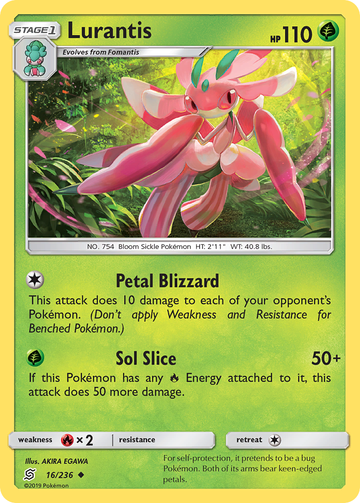 Lurantis (16/236) [Sun & Moon: Unified Minds] | Fandemonia Ltd