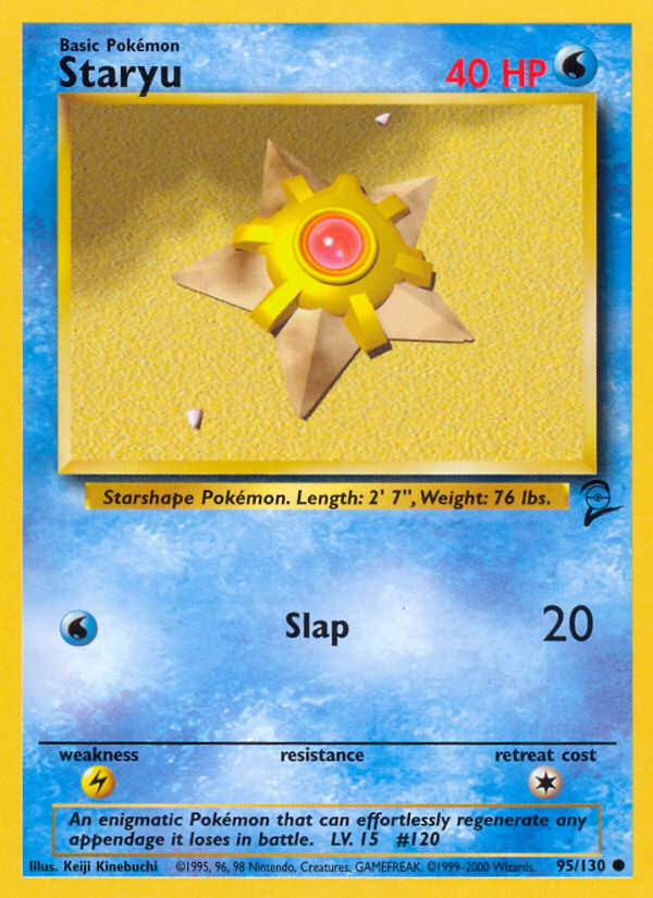 Staryu (95/130) [Base Set 2] | Fandemonia Ltd