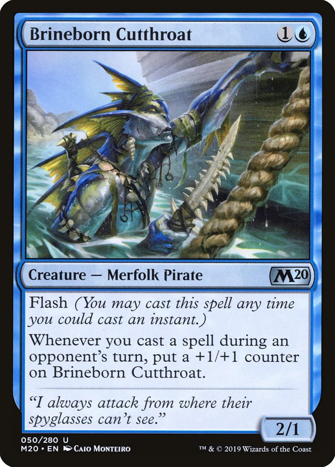 Brineborn Cutthroat [Core Set 2020] | Fandemonia Ltd