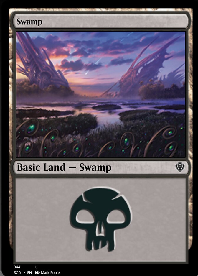 Swamp (344) [Starter Commander Decks] | Fandemonia Ltd