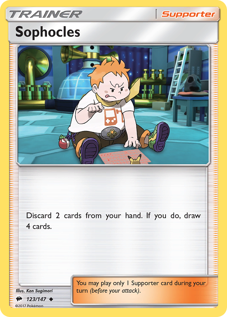 Sophocles (123/147) [Sun & Moon: Burning Shadows] | Fandemonia Ltd