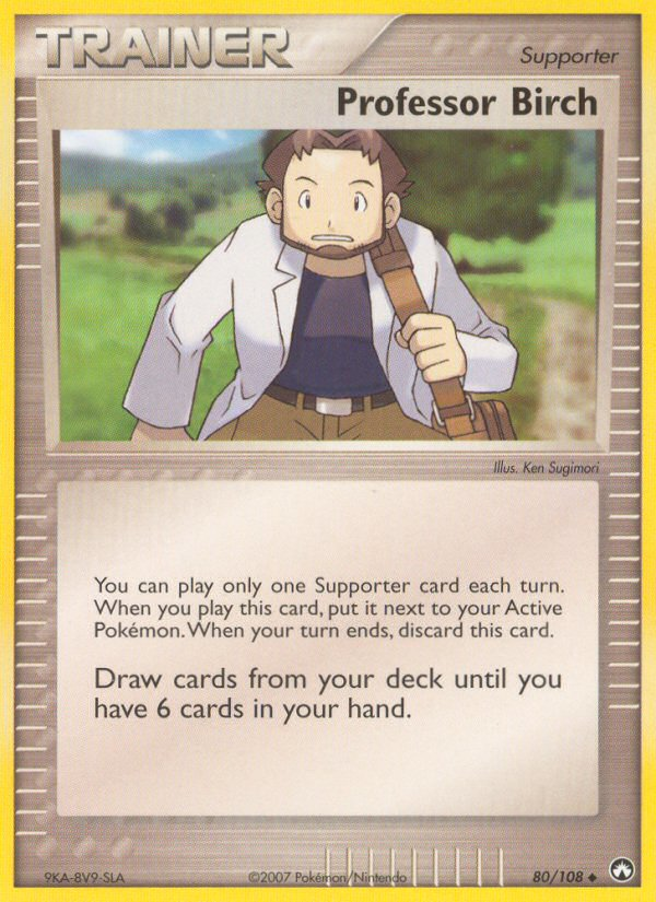 Professor Birch (80/108) [EX: Power Keepers] | Fandemonia Ltd