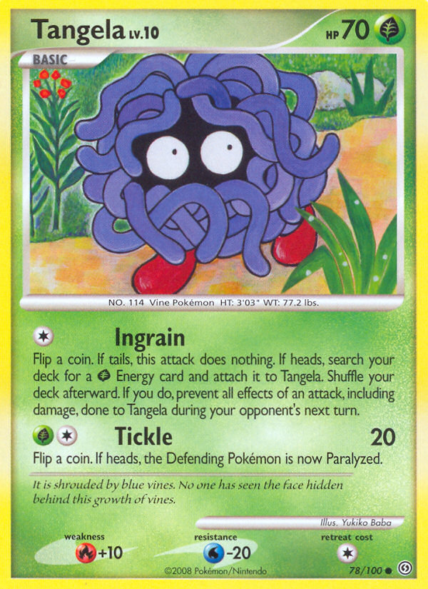 Tangela (78/100) [Diamond & Pearl: Stormfront] | Fandemonia Ltd