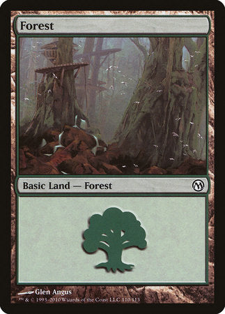 Forest (110) [Duels of the Planeswalkers] | Fandemonia Ltd