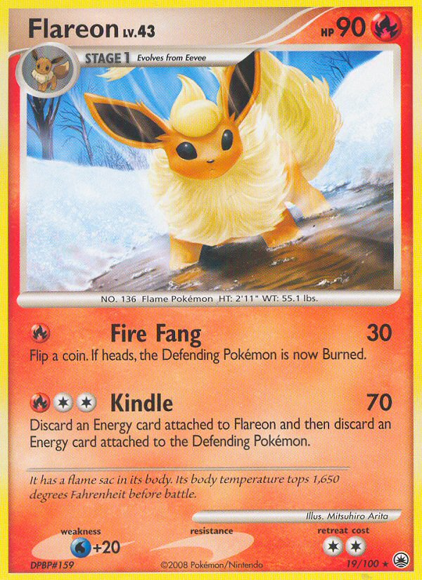 Flareon (19/100) [Diamond & Pearl: Majestic Dawn] | Fandemonia Ltd