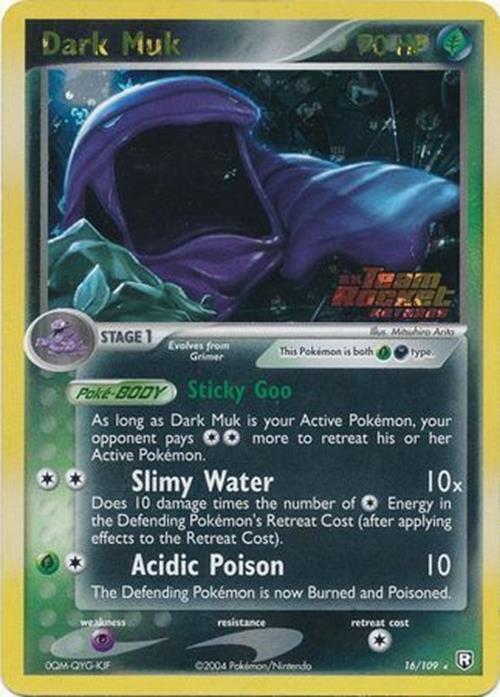 Dark Muk (16/109) (Stamped) [EX: Team Rocket Returns] | Fandemonia Ltd