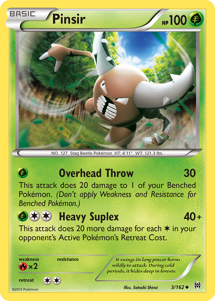 Pinsir (3/162) [XY: BREAKthrough] | Fandemonia Ltd