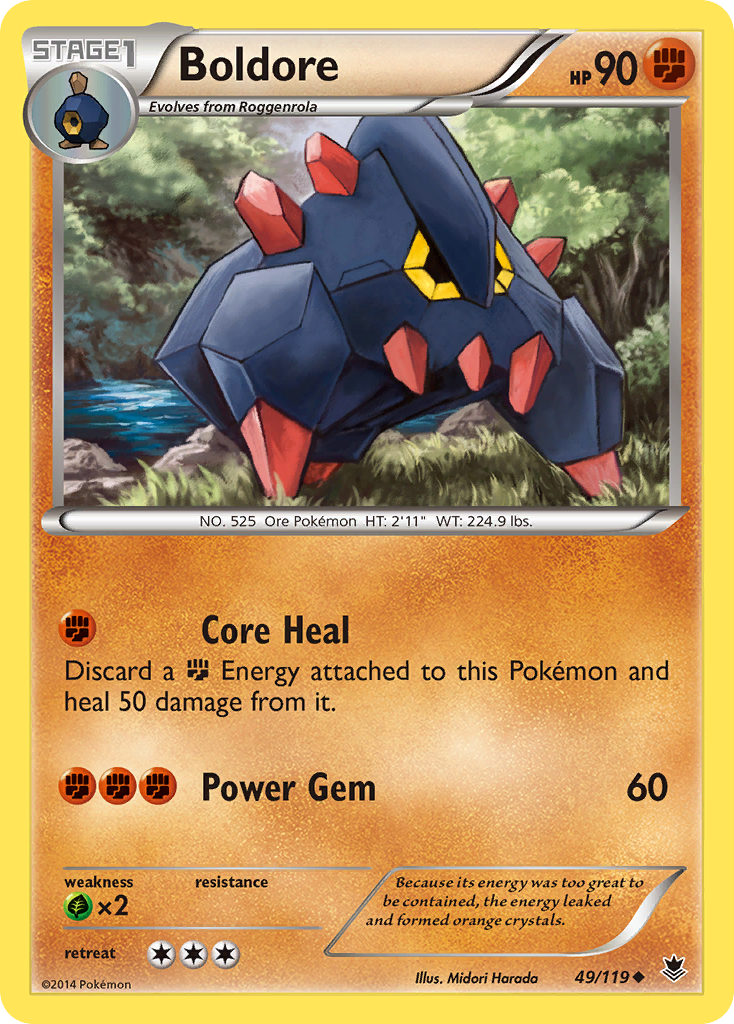 Boldore (49/119) [XY: Phantom Forces] | Fandemonia Ltd