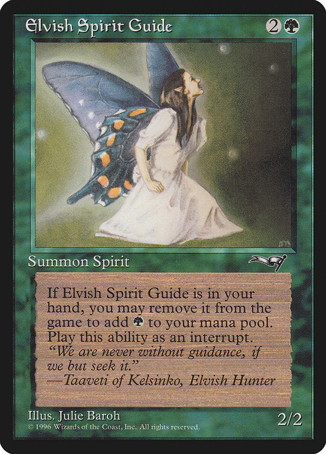 Elvish Spirit Guide [Alliances] | Fandemonia Ltd