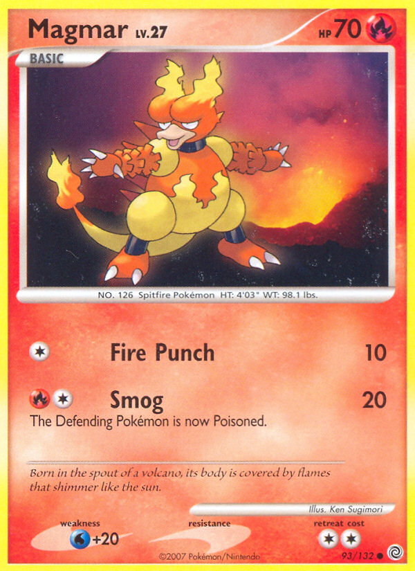 Magmar (93/132) [Diamond & Pearl: Secret Wonders] | Fandemonia Ltd