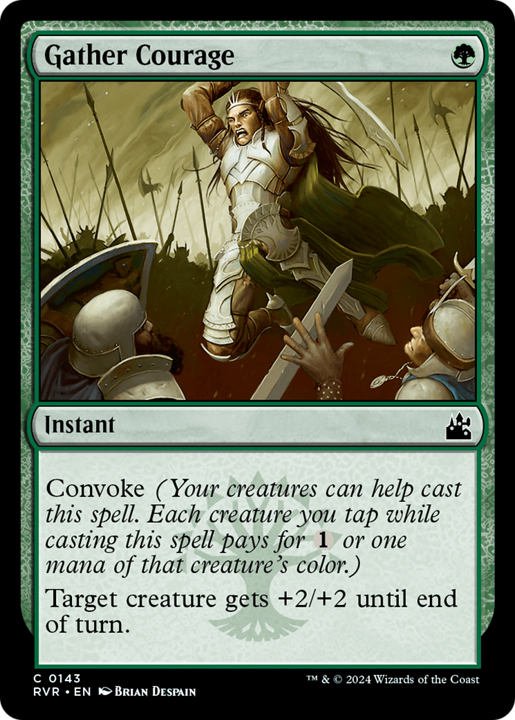 Gather Courage [Ravnica Remastered] | Fandemonia Ltd