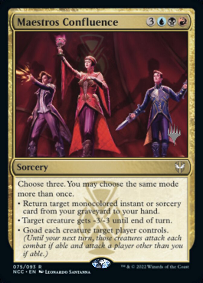 Maestros Confluence (Promo Pack) [Streets of New Capenna Commander Promos] | Fandemonia Ltd