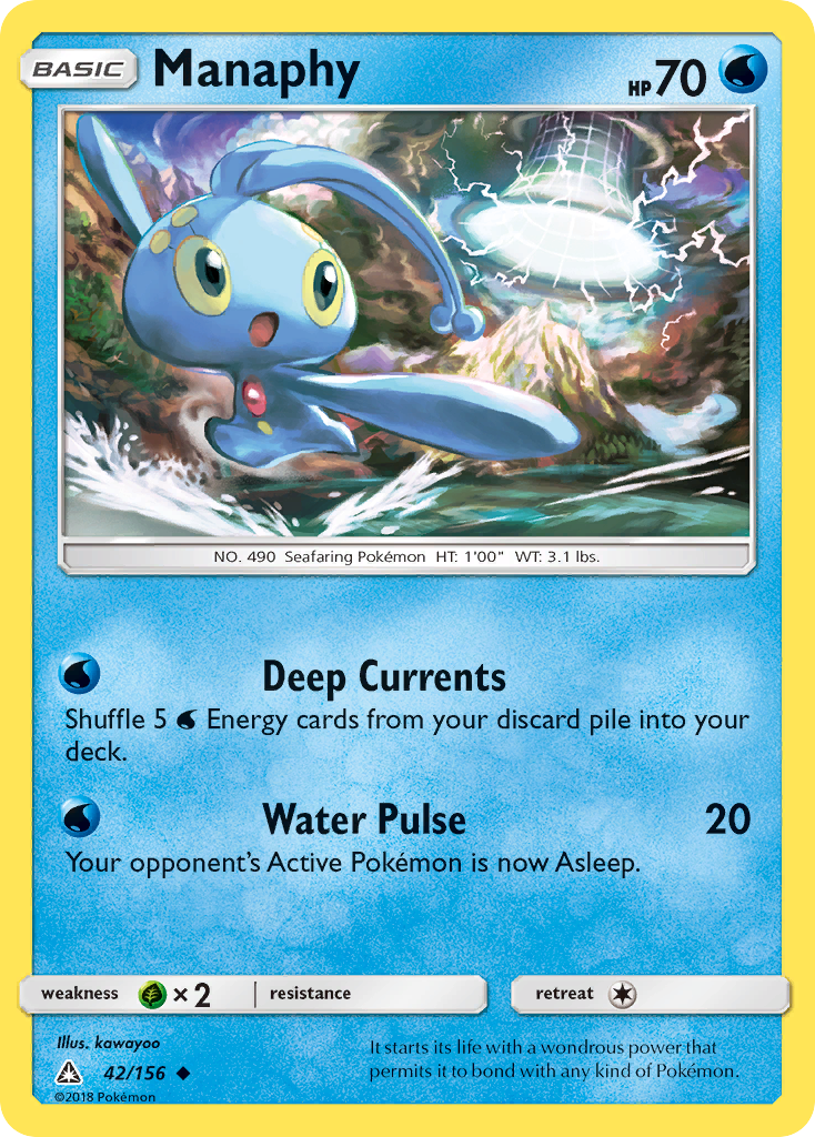 Manaphy (42/156) [Sun & Moon: Ultra Prism] | Fandemonia Ltd